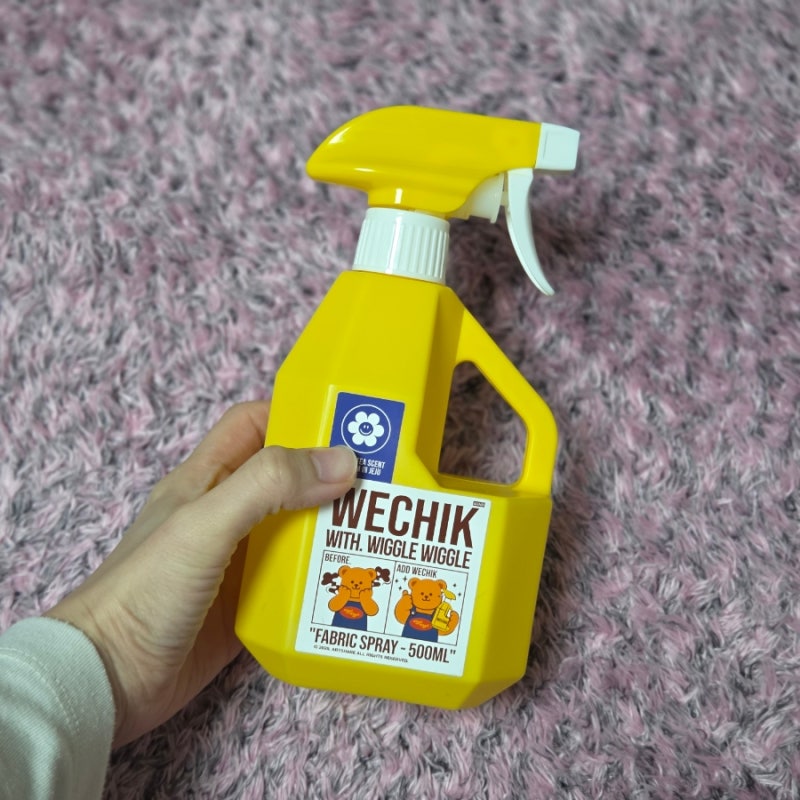 향기 좋은 소독 섬유탈취제 추천! 위칙X위글위글 콜라보 사용 후기