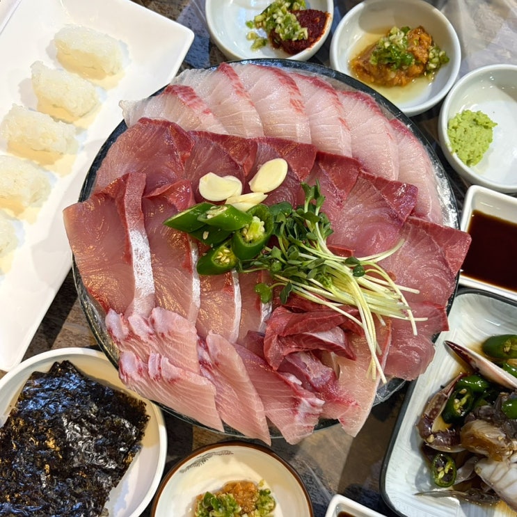  대구 진천동 맛집 상인동 횟집 달서구 대방어 맛집 진천역 술집 대구 대방어: 동해횟집