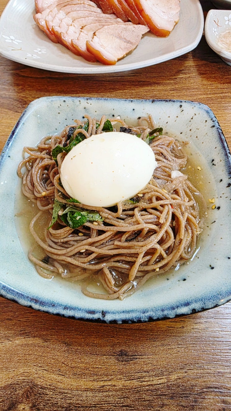  2대째 이어온 용인 자가제면 막국수 비빔밥 맛집 정담식당