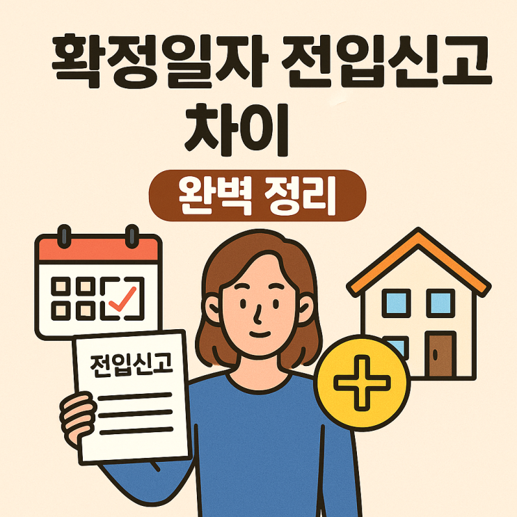  확정일자 전입신고 차이 완벽 정리, 보증금 지키는 이사 당일 필수 체크리스트와 주말 대처법