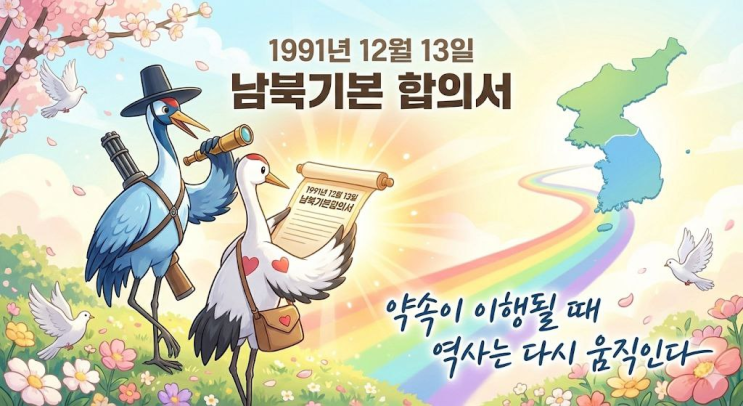 [<b>평화</b> 칼럼] 1991년 12월 13일 남북기본합의서