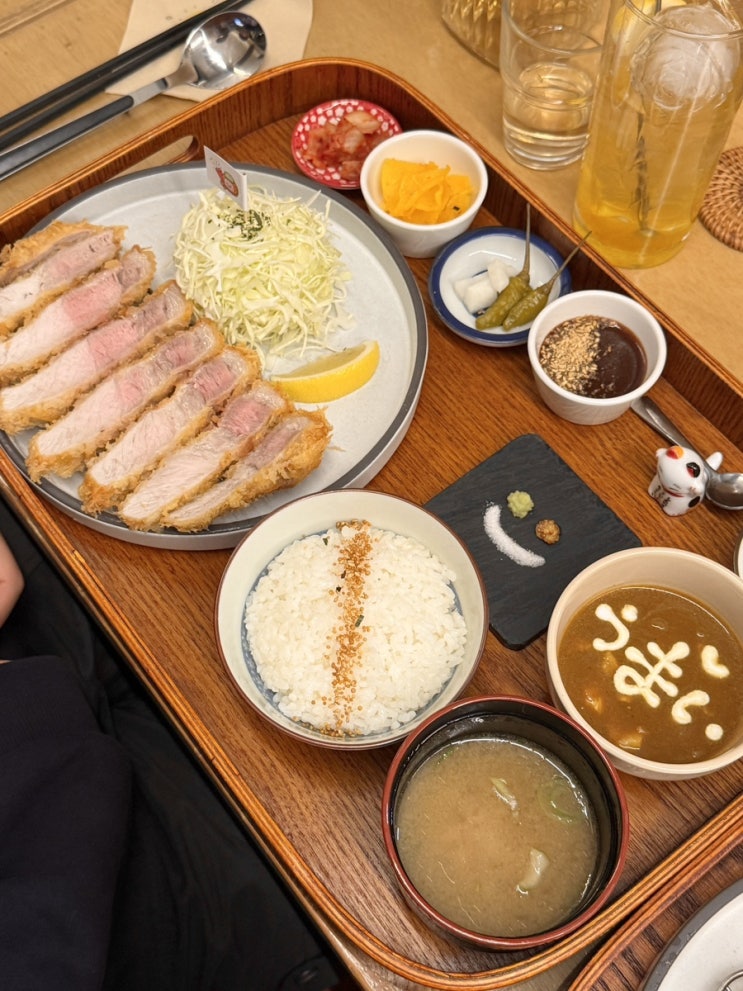 카츠하코 아기자기한 정식 한 상 서면 돈까스 맛집