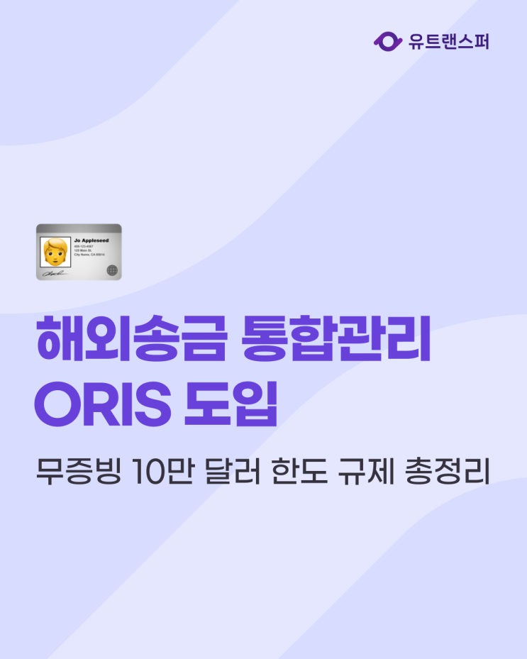  해외송금 통합 관리 시스템(ORIS) 도입? 송금 업체가 알려주는 무증빙 10만 달러 한도 규제 총정리