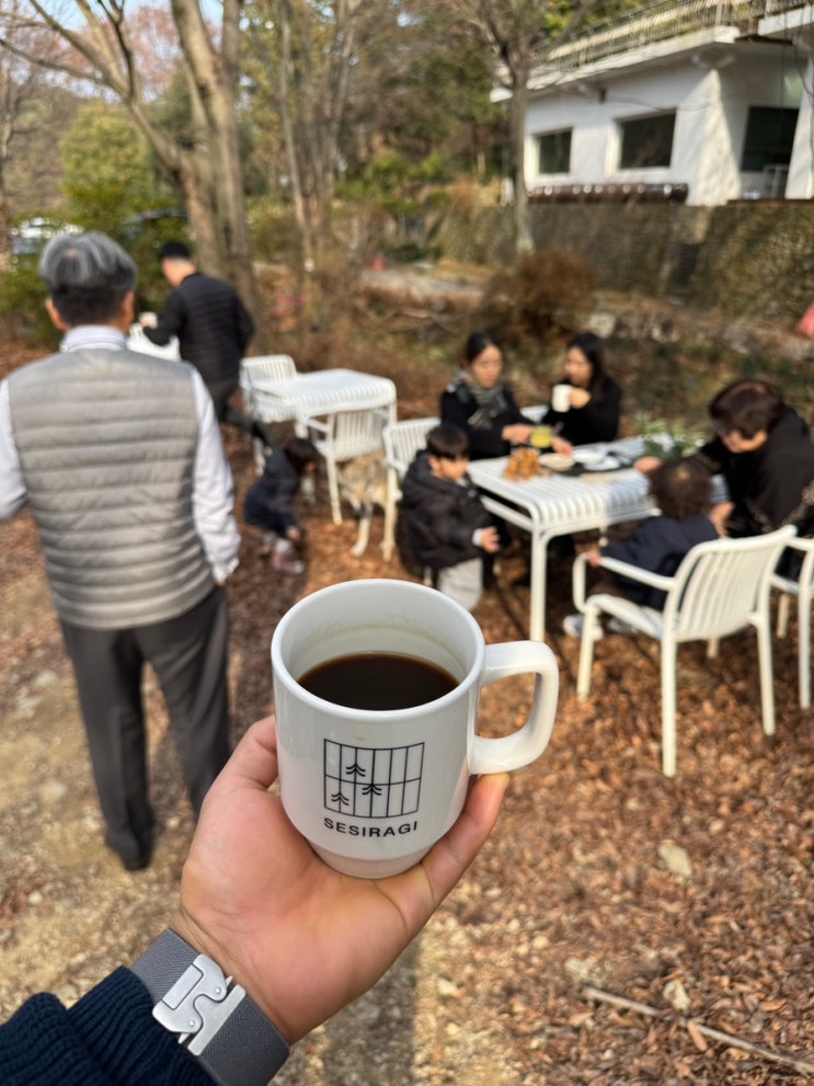  창원 마산 내서 숲속카페, 아이랑 강아지랑 다 좋은 세시라기