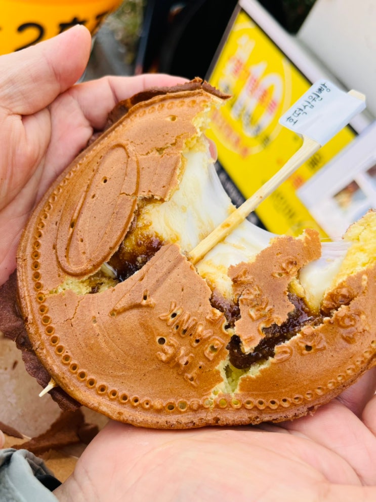  경주 아이랑 여행 황리단길간식 황남십원빵2호점 사정동맛집