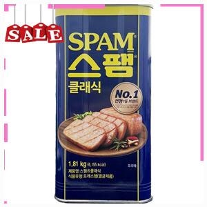 단독 CJ제일제당 스팸 클래식 1¸81kg 대용량 업소용 식자재 부대찌개 통조림 캔 햄 1¸81kg 인기....