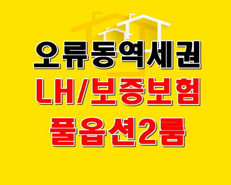 [대전LH전문부동산] 대전 중구 오류동 투룸