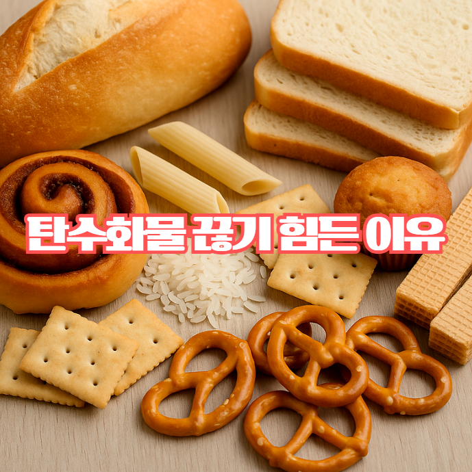  탄수화물중독, 왜 자꾸 밀가루가 당길까? 몸이 보내는 신호와 해결 루틴