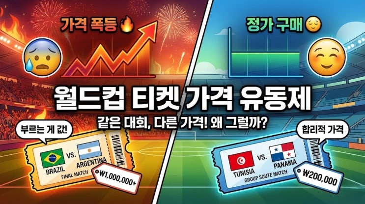 전북ON｜ 2026 <b>월드컵</b> <b>티켓</b>, 정가가 없다? '유동 가격제... 