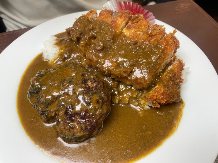  후쿠오카 카레 맛집 추천｜현지인이 찾는 함바그 맛집 바쿠레 식당