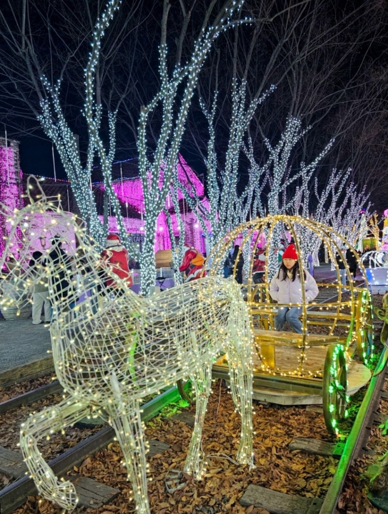 경북 청도 프로방스 가볼만한곳 산타마을 빛축제 기본정보 입장료 주차