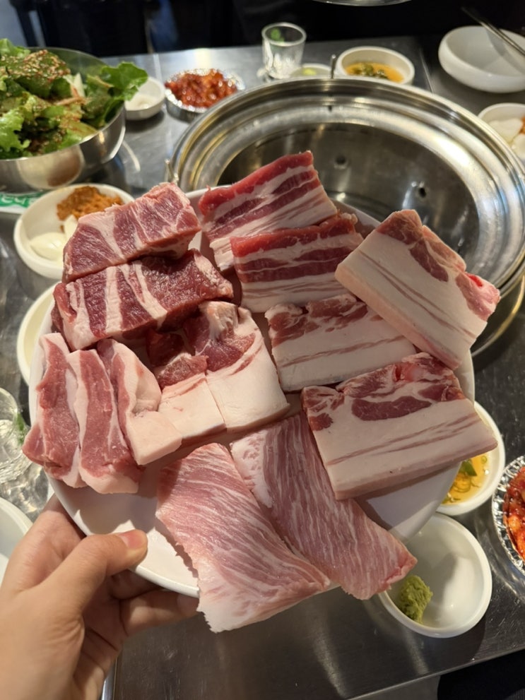  [연원참숯구이] 마포 흑돼지 맛집 소주 4천원 고퀄리티 숙성육에 참숯 후기