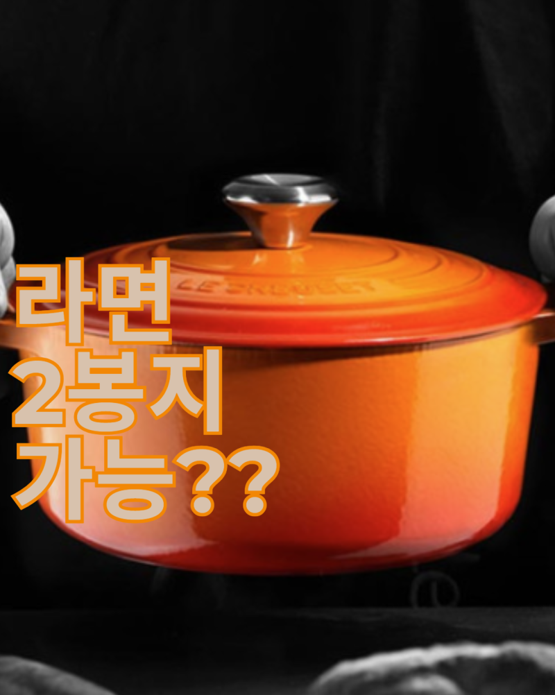 르쿠르제 냄비 18 실제 크기와 사용후기, 신혼부부 추천템