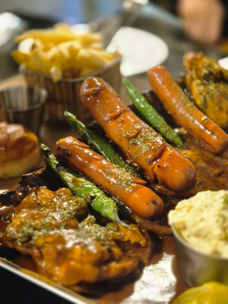  동두천맛집 야미 앤 바베쿡스 - 연말,가족모임은 여기서! 푸짐한 바베큐 플래터 맛집