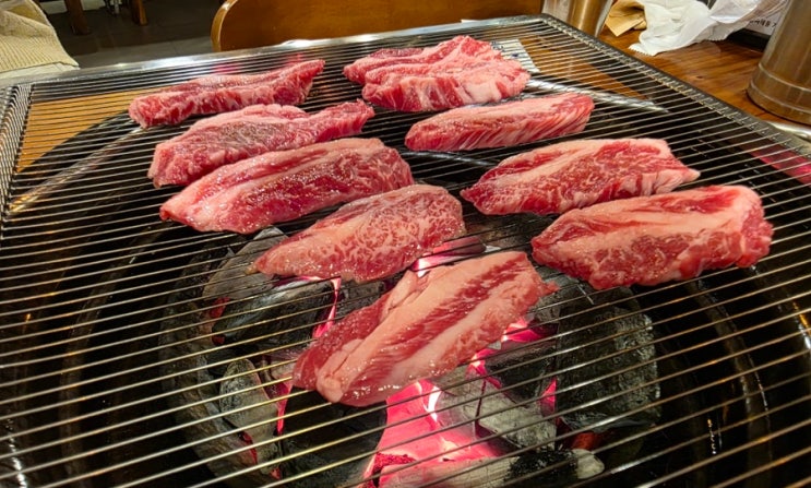  춘의역 맛집 백세갈비살 본점, 24시간 소갈비살 맛있는 신중동 고기집