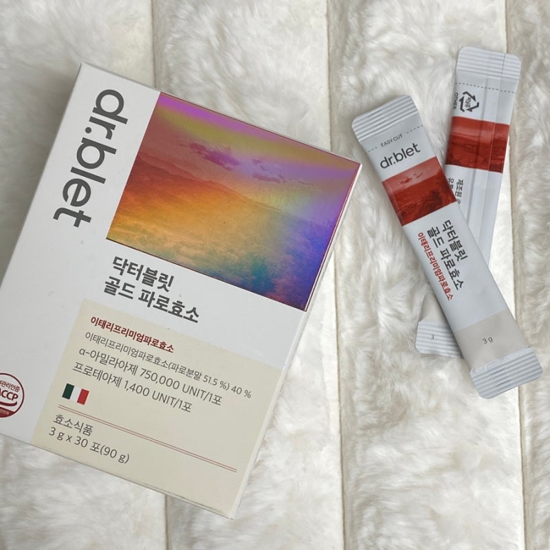 닥터블릿 골드 파로효소 이태리산 프리미엄 효소 추천