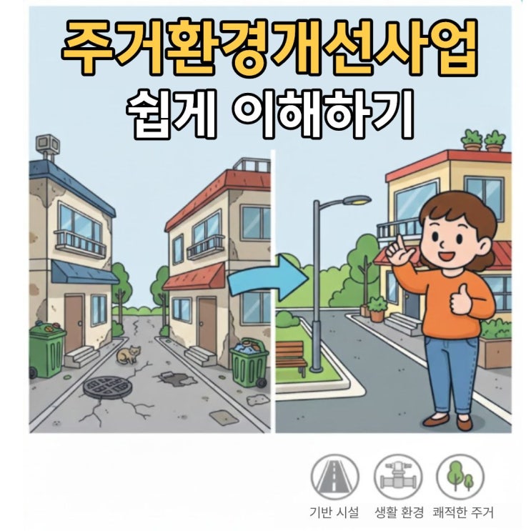  주거환경개선사업 완벽 정리 | 정비사업 이해하기