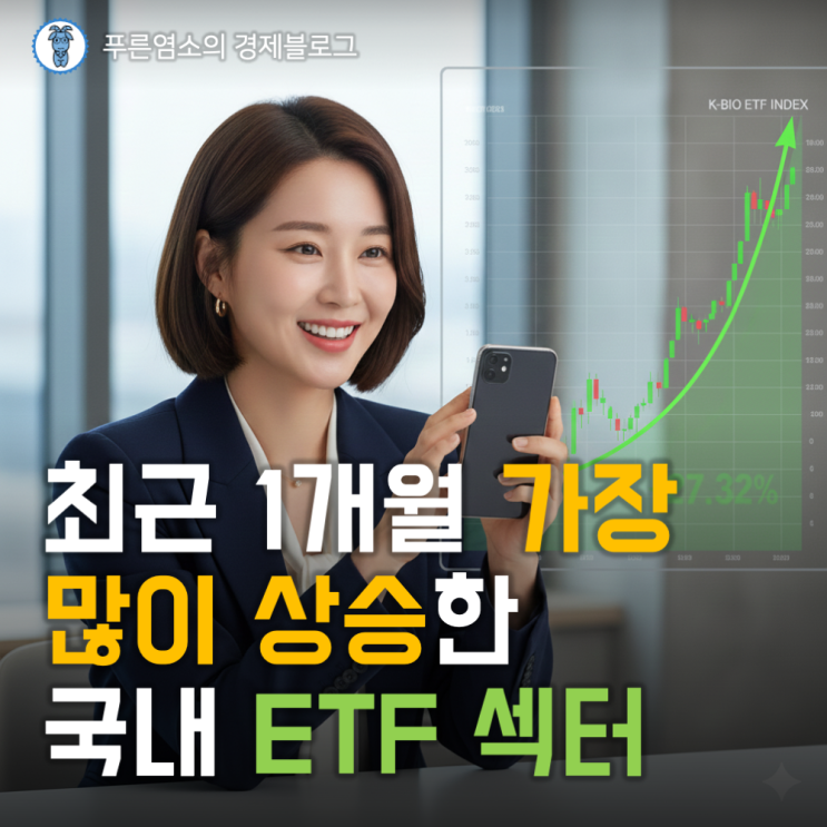  최근 1개월 국내 ETF 수익률 순위로 읽는 시장 트렌드