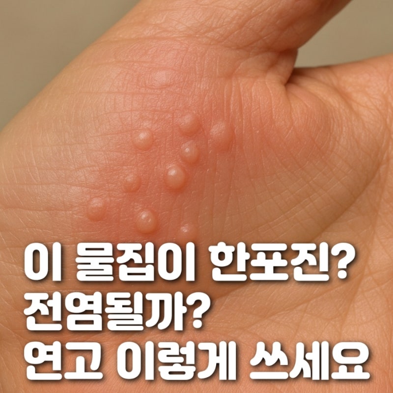 한포진 전염될까? 증상 원인 치료 연고 비판텐 크림