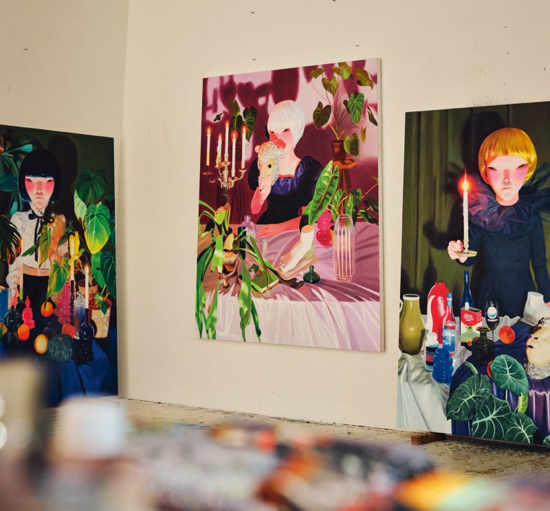 이소연 작가가 자화상의 서사를 확장하는 법