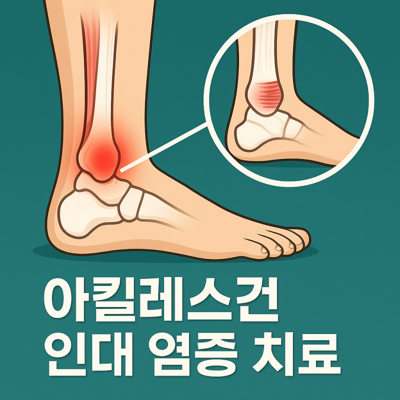 아킬레스건 인대 염증, 붓기·물 찼을 때 빨리 낫는 치료 방법 총정리