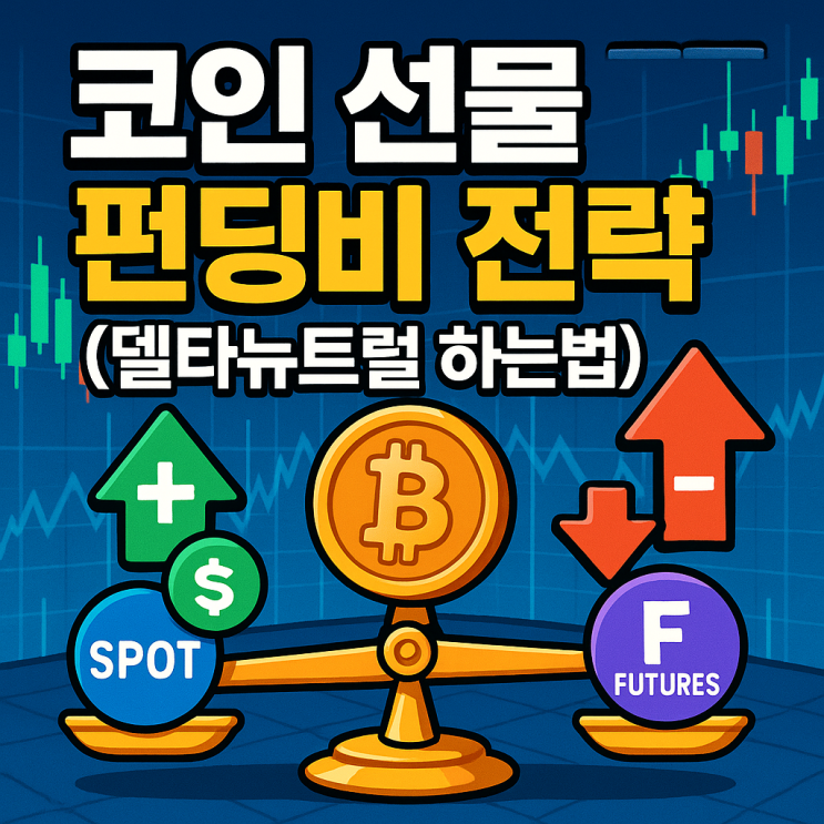  코인 선물 펀딩비 전략 델타뉴트럴 하는법 1배 숏 이자 수익률 안전하게 버는 법