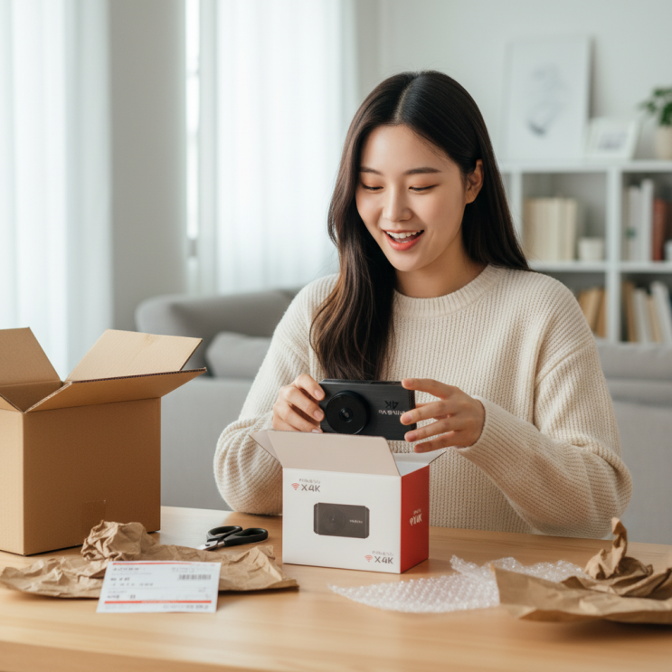  스마트폰 연동 블랙박스 추천, 4K UHD 화질에 5GHz 와이파이 다운로드! 파인뷰 X4K 후기