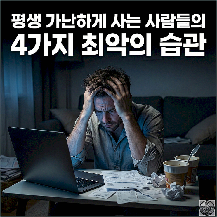  평생 가난한 사람들의 공통점 4가지 자본주의 생존을 위한 마인드셋 개조