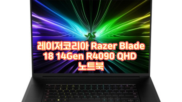  사무용 끝판왕? Razer Blade 18 14Gen R4090 QHD 실사용 후기, 최상급 성능으로 게이밍부터 전문 작업까지 완벽하게