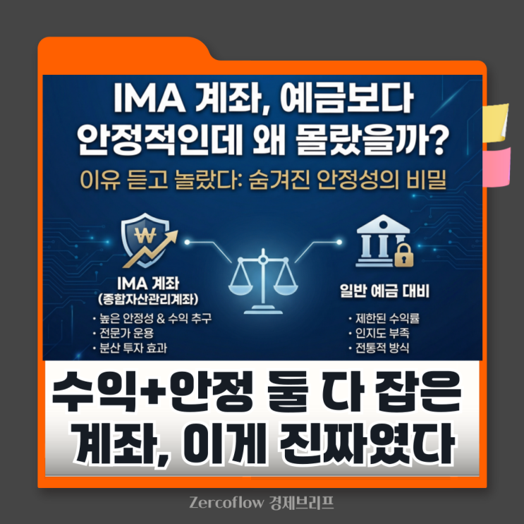 <b>IMA</b> 계좌, <b>예금</b>보다 안정적인데 왜 다들 몰랐을까? 이유 듣고... 