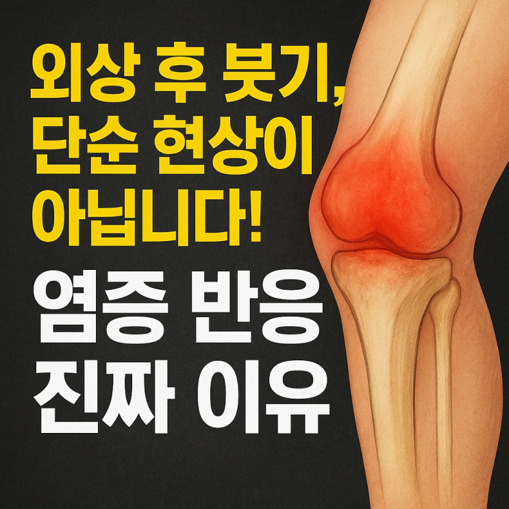  외상 질환과 염증 반응의 관계 — 왜 부기가 생길까?