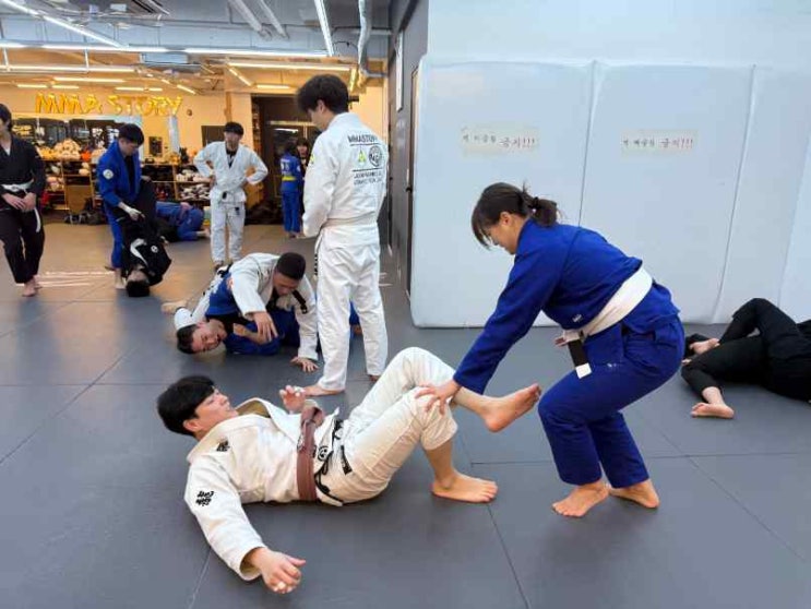 서산 종합격투기 전문, 주짓수&킥복싱 MMA STORY에서 아이와 함께 호신술 배우기