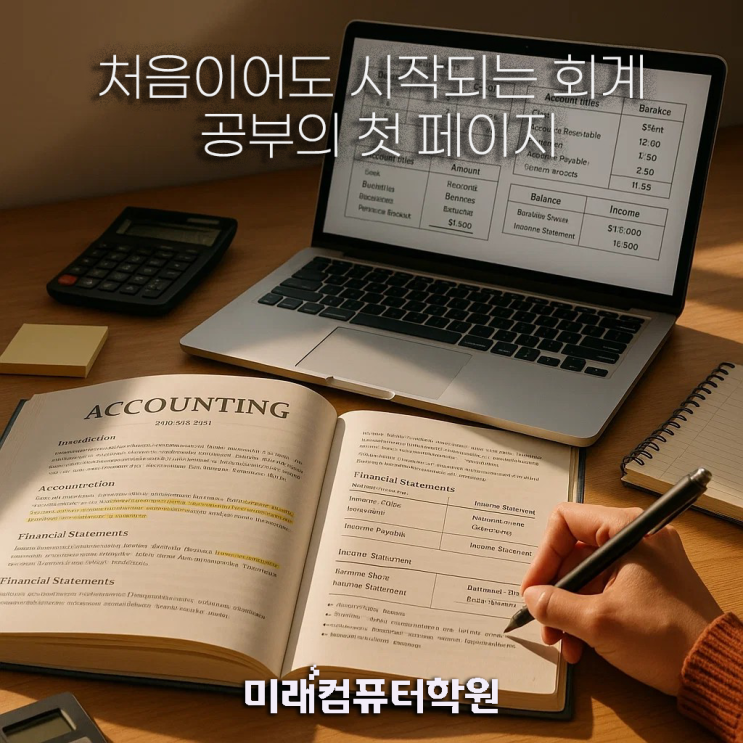  부산회계학원-회계사무원 취업 목표라면 이 과정! 더존 실무 + 전산회계자격증 3종 세트 한 번에 준비하기