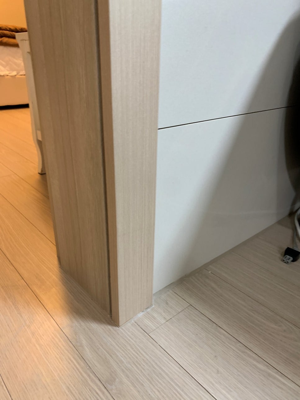 문틀 시트지 까진 곳 보수 비용 한남동 아파트