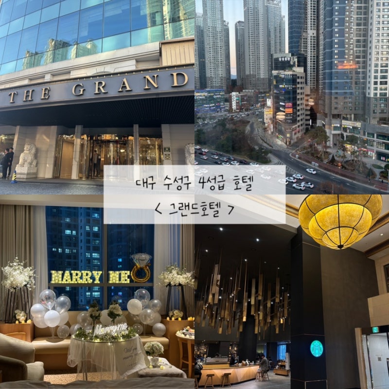 대구 그랜드호텔 솔직 후기 | 조식뷔페·시설·이그제큐티브룸(ft. 프로포즈 패키지)