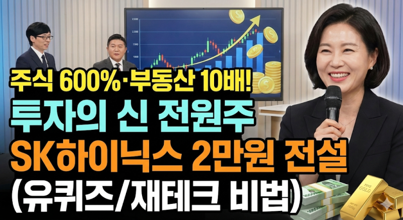 주식 600%·부동산 10배! '투자의 신' 전원주, SK하이닉스 2만원에 산 전설 (유퀴즈/재테크 비법)