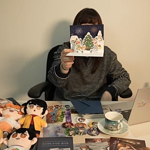 잠뜰팝업)) 픽셀리 미수반 전시회 굿즈실물 The Prism 미스터리수사반 스노우볼, 픽셀리포토이....
