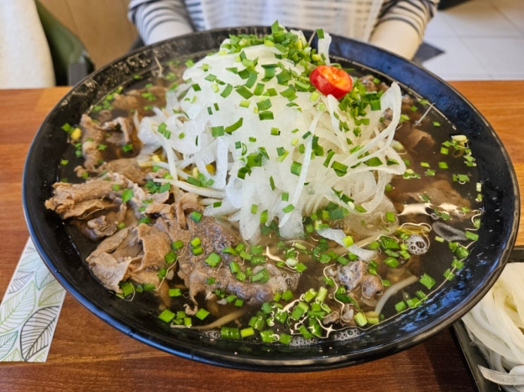  구미 봉곡동 에서 점심 으로 쌀국수 맛집 포범 다녀왔어요