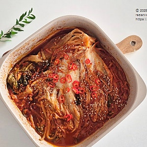 차예련 들기름 김치찜 레시피 ! 깊고 진한 묵은지찜 비법은?