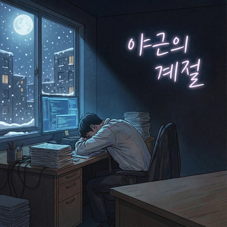  야근의 계절, 사라진 나의 서평을 찾아서