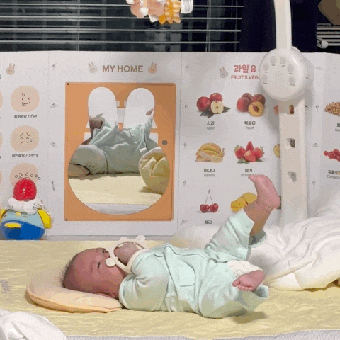  100일 아기 치발기 추천 그린핑거 베베그로우 손목 치발기 내돈내산 + 베이비베이커리 딸랑이 출산선물 후기