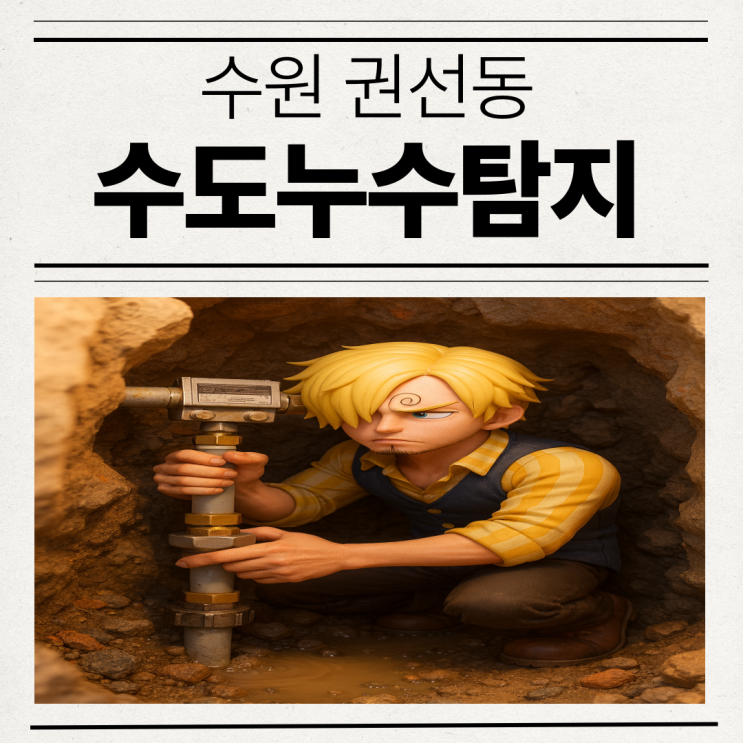  수원 수도누수 권선동 다세대주택 온수배관 보수공사 보험처리까지 한번에!