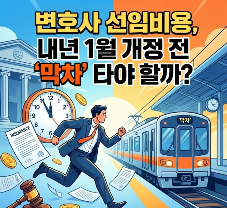  운전자보험 변호사선임비용, 내년 1월 개정 전 '막차' 타야 할까?