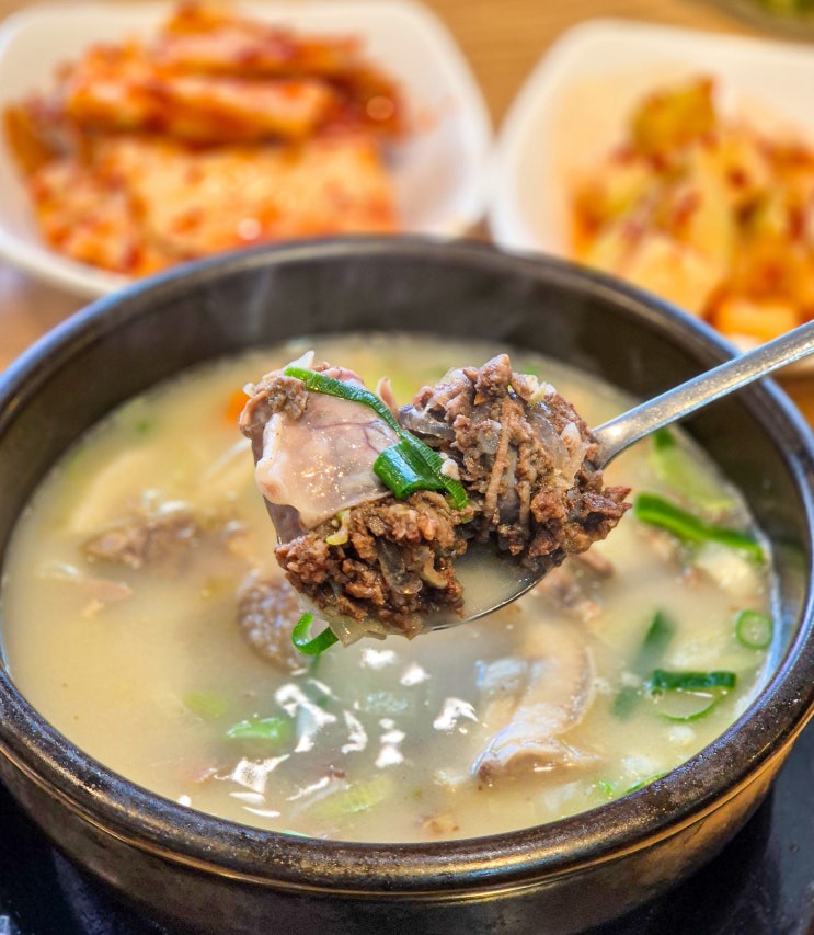  군포 순대국 맛집 해장국으로 딱 좋은 진사골순대국 후기