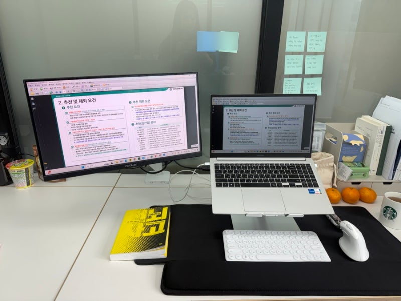 직장인 카멜 마운트 싱글 모니터암 설치 방법 및 설치후기
