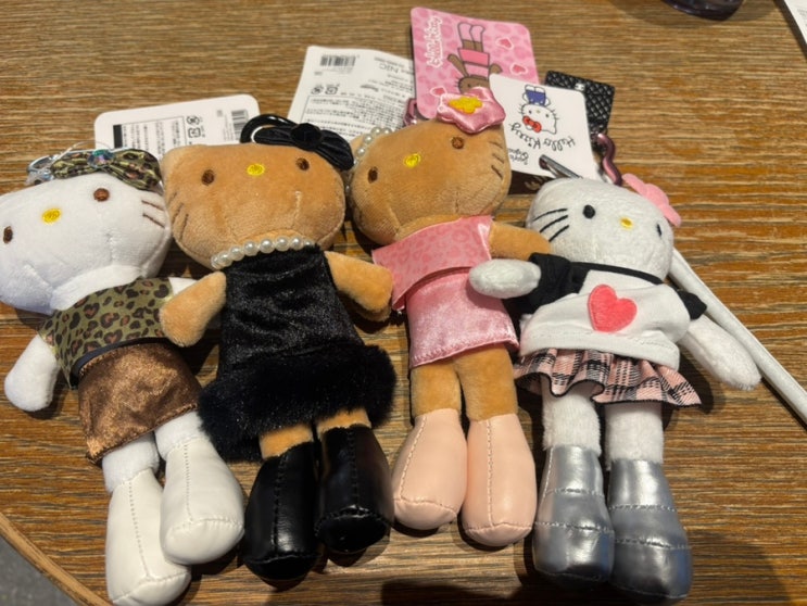  산리오 고고걸 롱다리 키티 키링 ㅣ정품 가품 구별법은? (뽑는법,가격,종류)