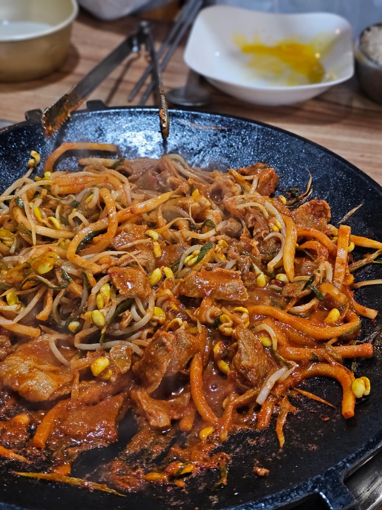  제주공항근처 연동 범이네 두루치기 도민 현지인 맛집 굴한상 추천