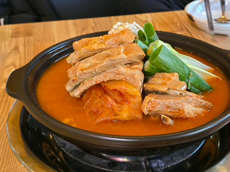  구미 옥계 밥집 배롱나무집 국물이 깔끔한 생등갈비김치찜 맛집