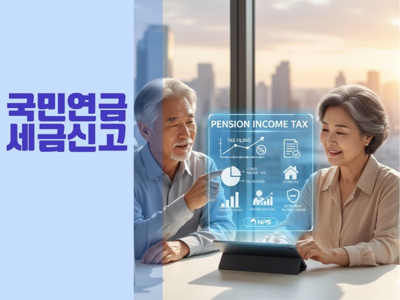 국민연금 받으면 세금 신고 해야 하나요? | 연말정산·종합소득세 총정리