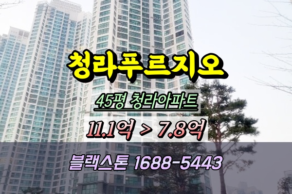  청라푸르지오아파트 경매 45평 363동